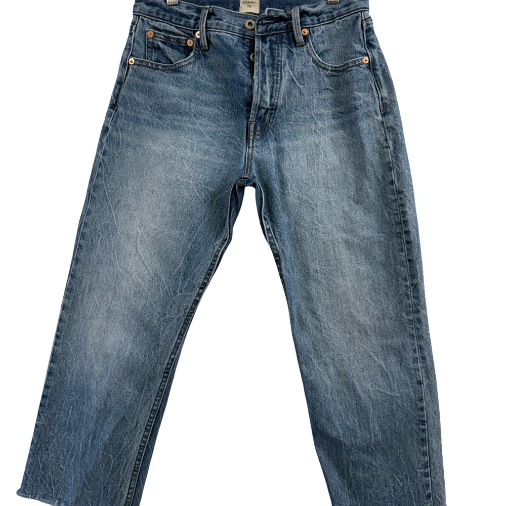 GAP Blue Straight Leg Jeans